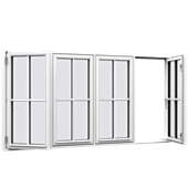 4-fags Bondehusvindue